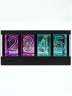 PRESS PLAY Lumnie Digital Nixie Clock